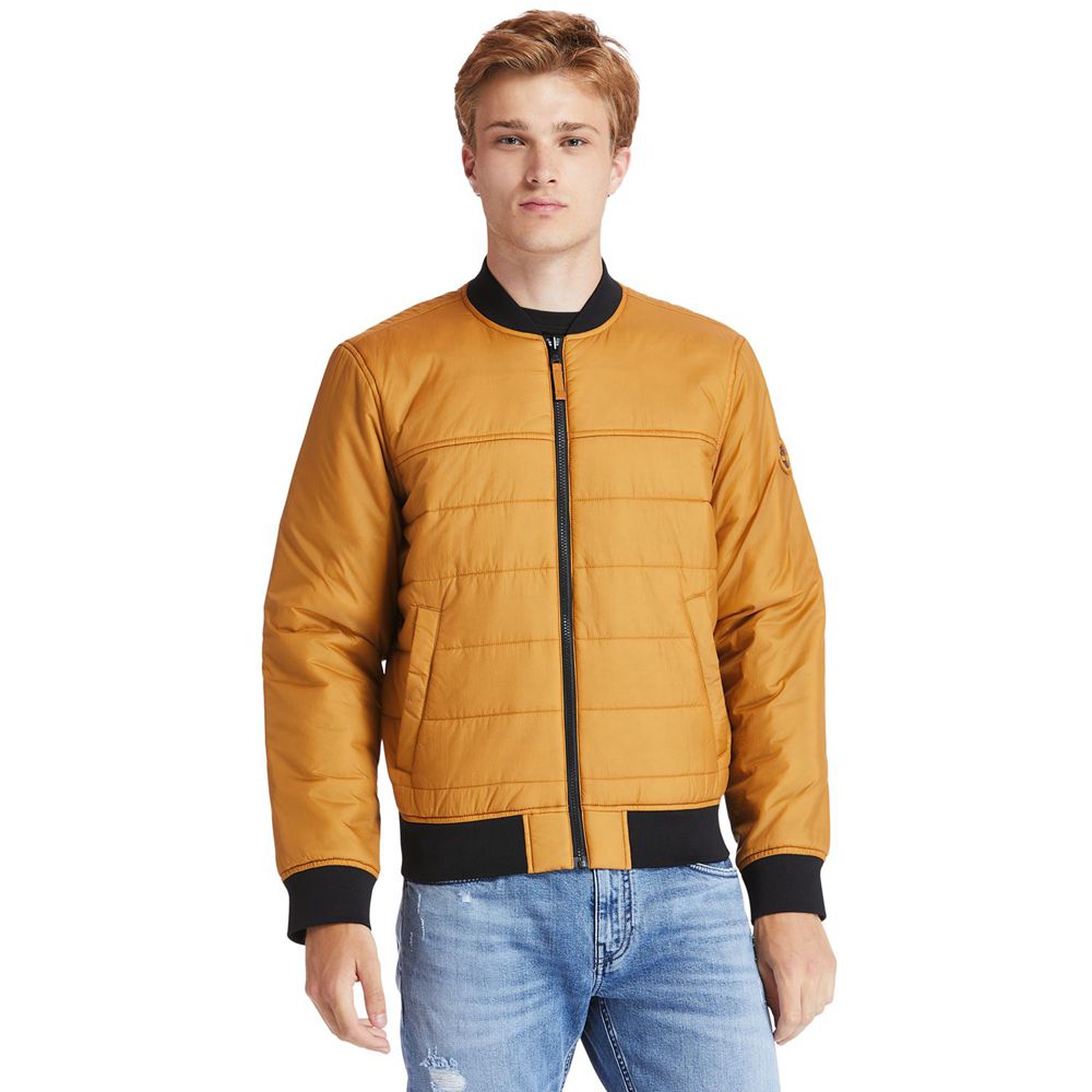 Chaquetas Timberland Argentina Hombre - Foss Mountain Reversible Lightweight - Marrones - EAQNOR-461